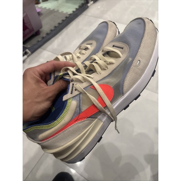 Nike Other - Size 13 - Nike Waffle One Coconut Milk Crimson Royal